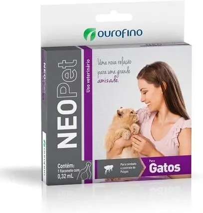Neopet Ourofino Antipulgas e Carrapatos para Gatos