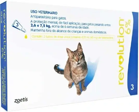 Revolution Zoetis 6% para Gatos